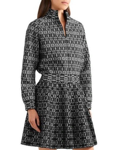 Shop Alaïa Woman Jacket Black Size 12 Viscose, Wool, Polyester, Polyamide, Elastane