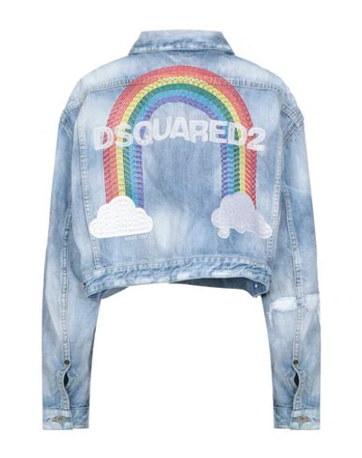 Dsquared2 Denim Outerwear In Blue