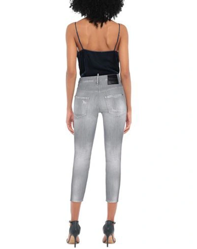 Dsquared2 Denim Cropped In Grey