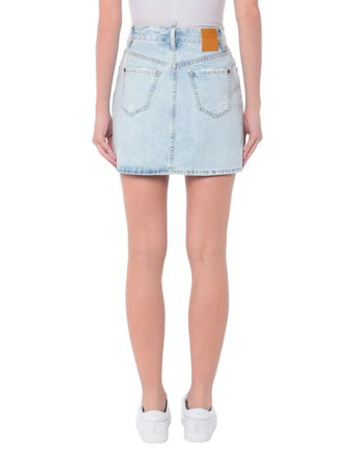 Dsquared2 Dalma Patch Denim Skirt In Blue