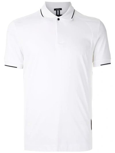 Shop Hugo Boss Plain Polo Shirt In White