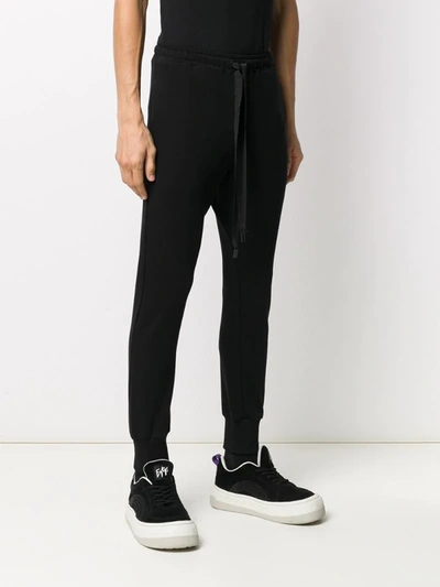 Shop Alchemy Skinny Drawstring Sweatpants In Black