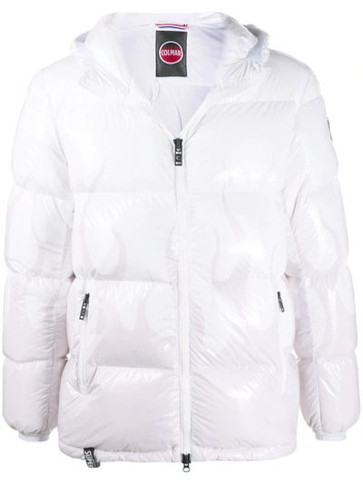 Shop Colmar X Vision Of Super Down Jacket In White