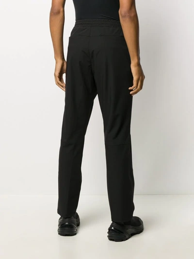 Shop White Mountaineering X Colmar Age Straight-leg Trousers In Black