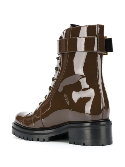 Shop Balmain Ranger Romy Ankle Boots In Brown