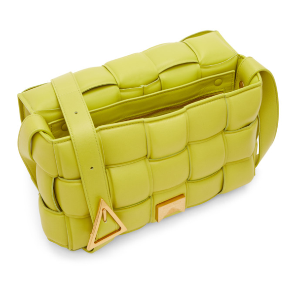 green cassette bag