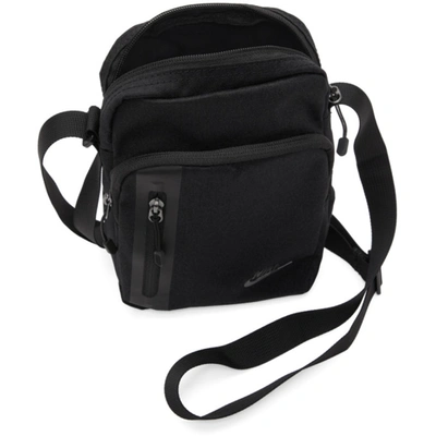 Shop Nike Black Tech Crossbody Bag In 010 Blk/blk