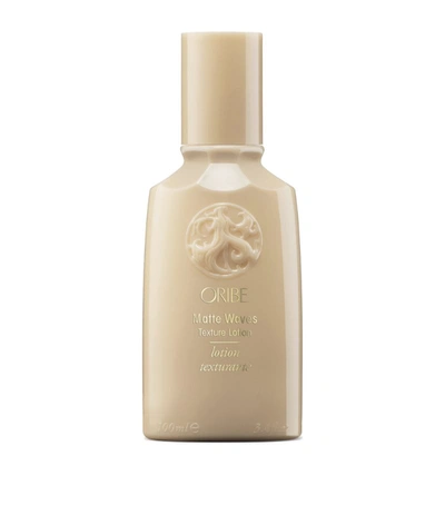 Shop Oribe Matte Waves Texture Lotion (100ml) In White