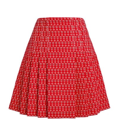 Shop Gucci Daisy Print Mini Skirt