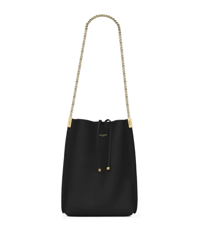 Shop Saint Laurent Small Suzanne Shoulder Bag In Black