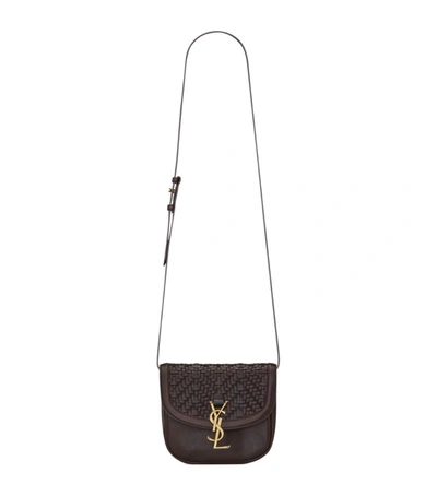 Shop Saint Laurent Small Kaia Braided Satchel