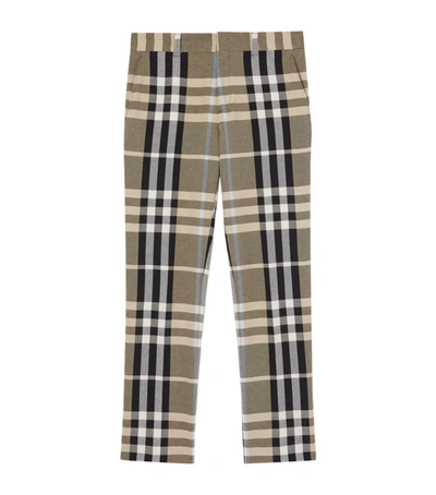 Shop Burberry Vintage Check Trousers