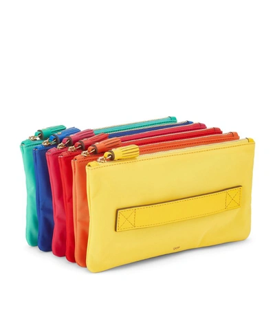 Shop Anya Hindmarch Filing Cabinet Pouch In Multi