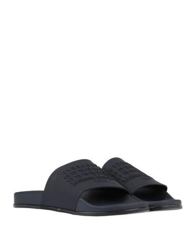 Shop Maison Margiela Sandals In Dark Blue