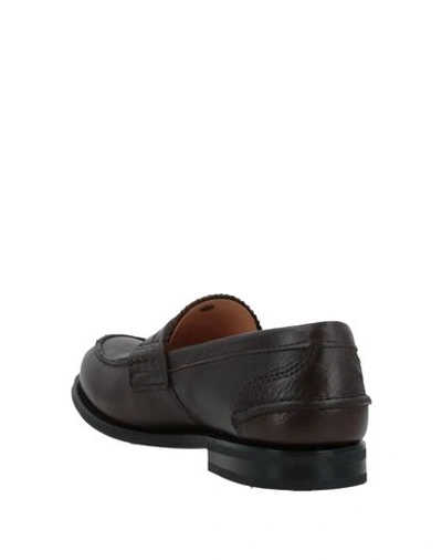 Shop Church's Man Loafers Dark Brown Size 7 Leather