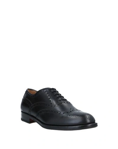 Shop Antonio Maurizi Man Lace-up Shoes Black Size 9 Soft Leather