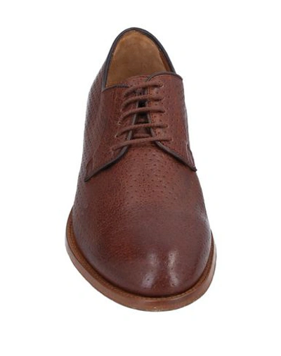 Shop Antonio Maurizi Lace-up Shoes In Brown