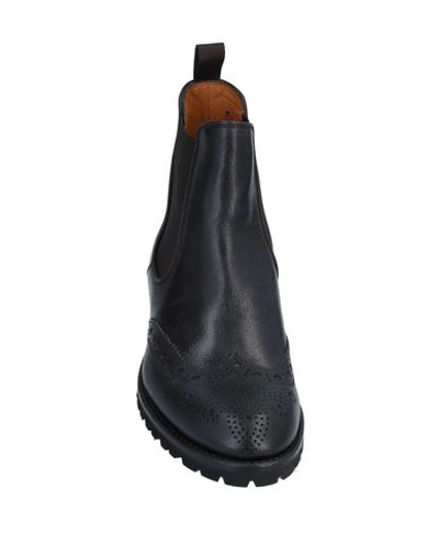 Shop Antonio Maurizi Ankle Boots In Dark Brown