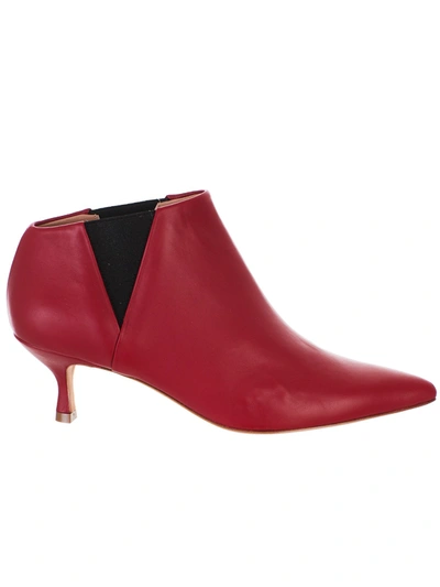 Shop Golden Goose Red Fairy Ankle Boots