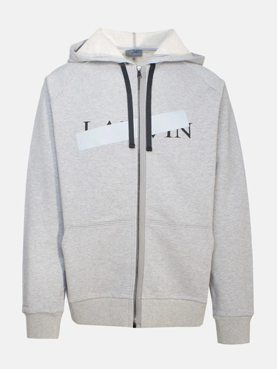 Shop Lanvin Grey Sweatshirt