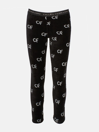 Shop Chiara Ferragni Black Leggings