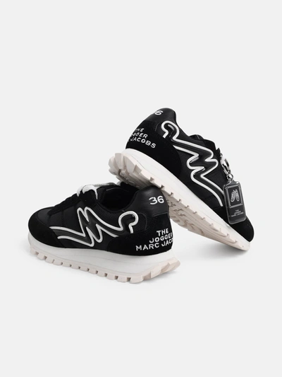 Shop The Marc Jacobs Black The Jogger Sneakers In Multi