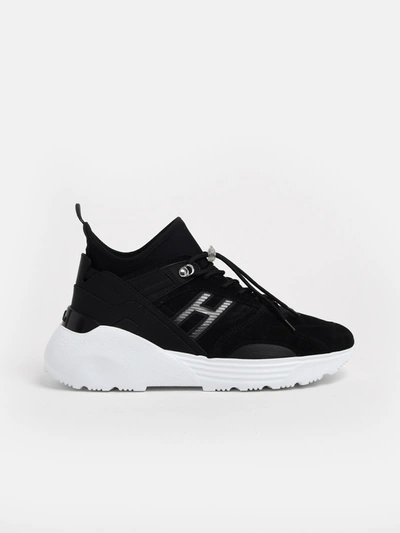 Shop Hogan Black Sneakers