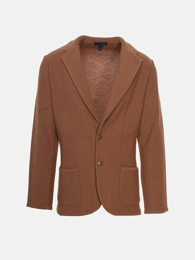 Shop Lardini Brown Blazer