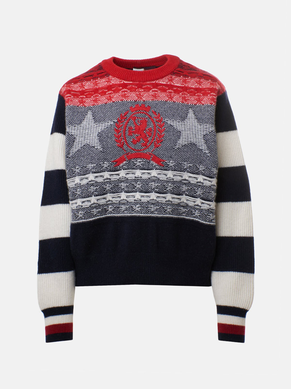 tommy hilfiger multicolor sweater