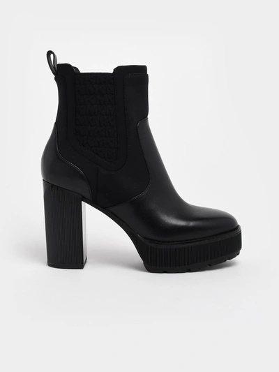 Shop Michael Michael Kors Black Cramer Bootie