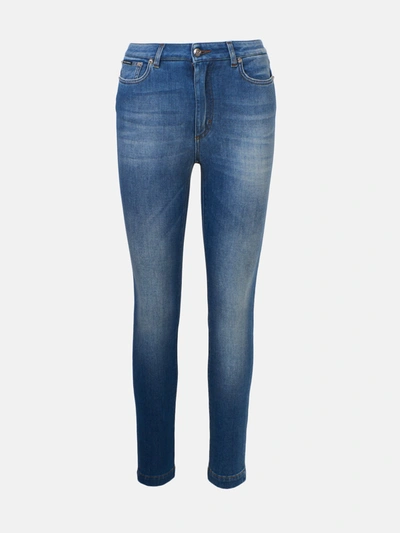 Shop Dolce & Gabbana Jeans Azzurri In Light Blue