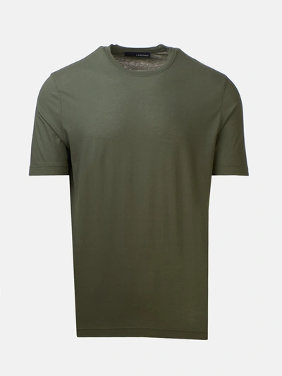 Shop Lardini T-shirt Verde In Green