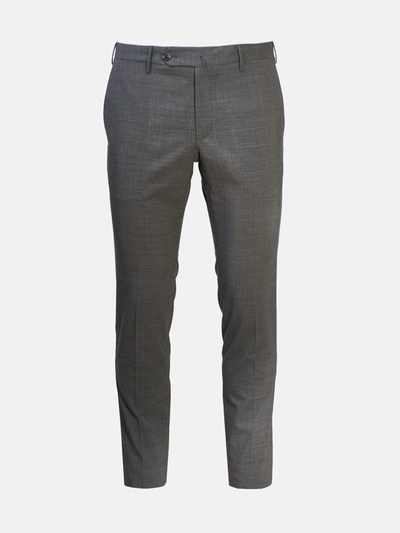 Shop Pt01 Pantaloni Superslim Grigi In Grey