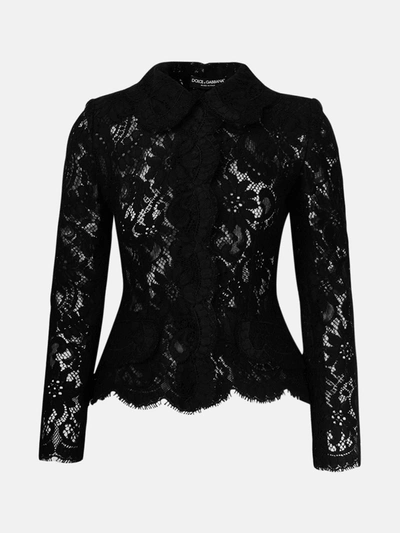 Shop Dolce & Gabbana Blazer Nero In Black