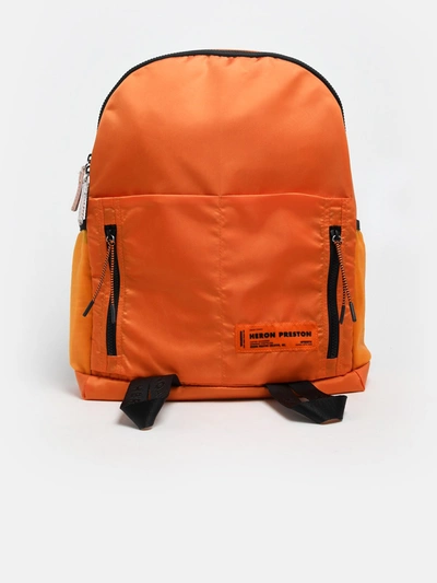 Shop Heron Preston Orange Backpack