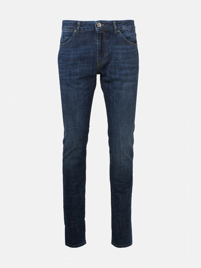 Shop Pt05 Jeans Slim Blu In Blue