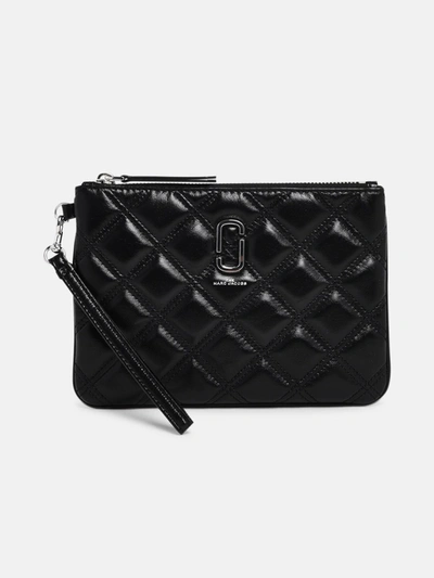 Shop The Marc Jacobs Pochette Softshot Quilted Nera In Black