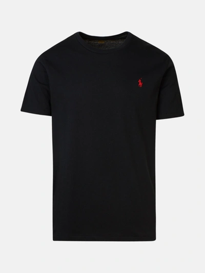 Shop Polo Ralph Lauren T-shirt Logo Nera In Black