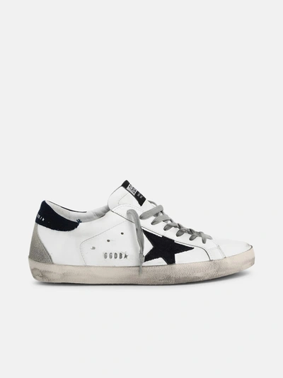Shop Golden Goose Sneakers Tallone Nero Bianche In White