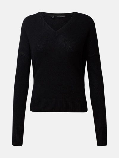 Shop 360cashmere Black Siena Sweater