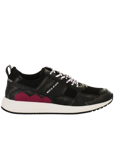 Shop Moa Master Of Arts Black Running Sneakers