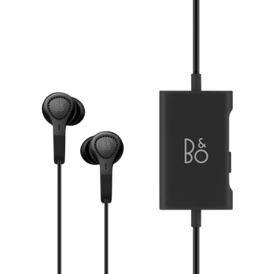 Shop Bang & Olufsen Beoplay E4, Black, Active Noise Cancelling Earphones | B&o | Bang And Olufsen