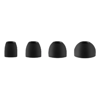 Shop Bang & Olufsen Set Of Silicone Ear Gels In Black