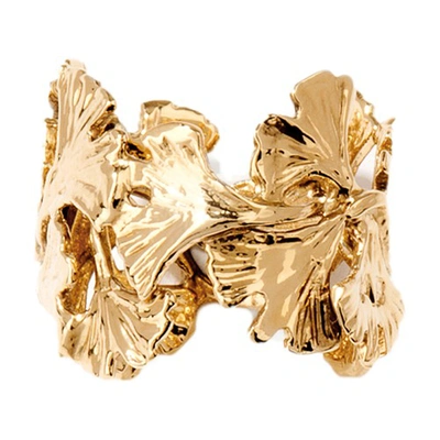 Shop Aurelie Bidermann Tangerine Ring In Gold