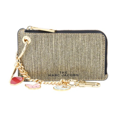 Shop Marc Jacobs The Coin Purse In Gold