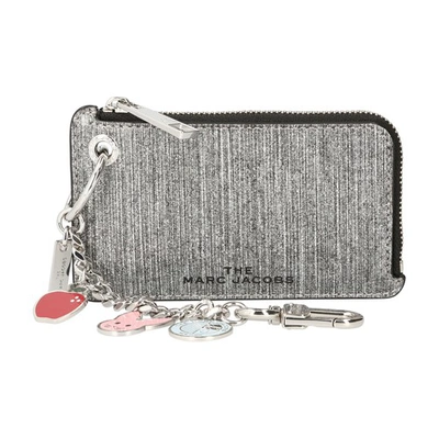 Shop Marc Jacobs The Coin Purse In Silver