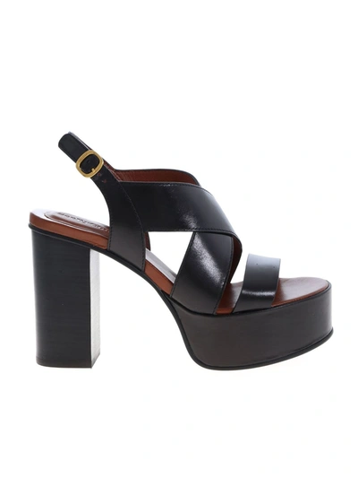 Shop See By Chloé Capurso Sandals In Black
