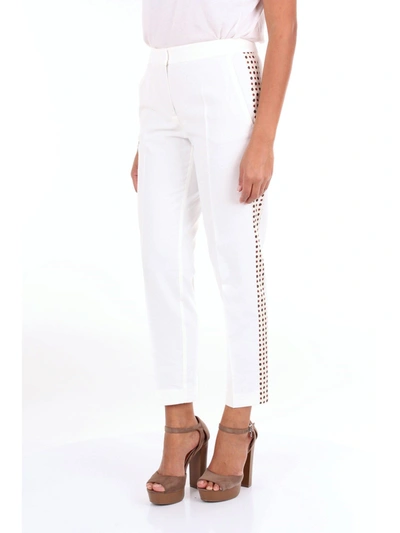 Shop Alberto Biani Women's White Pants