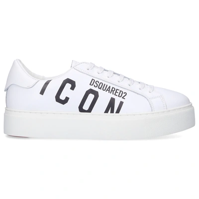 Shop Dsquared2 Low-top Sneakers New Tennis In White
