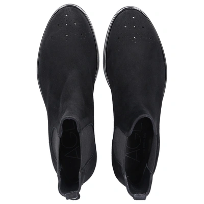 Shop Agl Attilio Giusti Leombruni Ankle Boots Black D721351